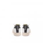 Белые итальянские кожаные кроссовки P448 - фото 4