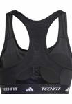 Бюстгальтер Adidas Performance Medium support sports bra, Black - фото 7