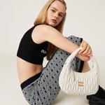 Вискозный топ MIU MIU, черный - фото 4