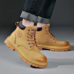 LUOMAIKE Жёлтые рабочие ботинки Martin, цвет Yellow - фото 8