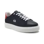 Кроссовки с добавлением кожи La Martina, синий - фото