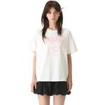 Футболка женская KIRSH, белый/розовый - фото 11