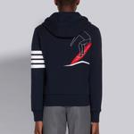 THOM BROWNE Куртка мужская синяя, Blue - фото 5