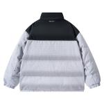 Пуховик унисекс Mizuno, серый - фото 11