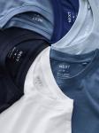 Рубашка Next, Navy/Cobalt Blue/Light Blue/White - фото 10