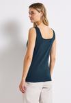 Топ Street One MIT SQUARE NECK, Türkis/Blue - фото 3