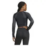 Лонгслив adidas Seamless Knitted, серый - фото 2