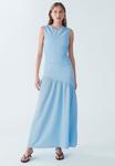 Платье BWLDR TIA MAXI DRESS, Sky Blue/Blue - фото 2