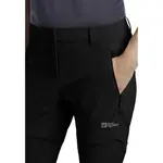 Брюки Jack Wolfskin Hikeout Zip Away, черный - фото 6