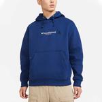 Толстовка Men's Nike ACG Wizard Pullover Fleece Back Printing Blue, синий - фото 3