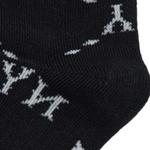 MLB Старые носки Flower Crew Unisex Black - фото 6