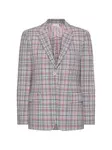 Пиджак в клетку Thom Browne, серый - фото