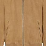 Куртка-бомбер Boss Suede HUGO BOSS, бежевый - фото 3