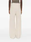 Брюки с эластичным поясом Nanushka, бежевый - фото 4