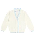 Хлопковый кардиган с вышивкой Paade Mode, белый - фото