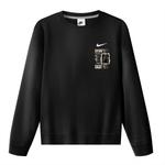 Nike Свитшот унисекс черный - фото