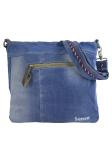 Сумка через плечо Sunsa, Blue Denim - фото 4