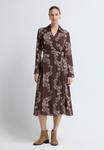 Платье adL Shirt dress, Printed Brown/Brown - фото