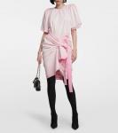 Хлопковый топ с вышивкой Y/PROJECT, розовый - фото 2