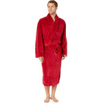 Халат Microfiber Plush Long Sleeve Shawl Collar Robe Polo Ralph Lauren, цвет Eaton Red/Cruise Navy Pony Print - фото