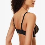 Бюстгальтер Intrigue с чашечками из кружева на косточках Simone Perele, черный - фото 4