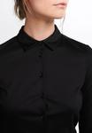 FITTED Jersey Shirt Eterna, Блузка-рубашка черный - фото 4