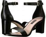 Сандалии Nine West Pruce Block Heel, цвет Black Nappa - фото