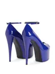 Лакированные туфли Aida 150 Giuseppe Zanotti, синий - фото 3