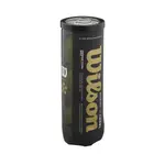 Банка из 3-х мячей для паделя Wilson Speed, желтый/черный - фото