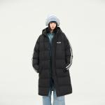 Пуховик Unisex MLRH, Темно-синий и Абрикосовый - фото 10