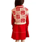 Детский костюм с юбкой FILA, цвет Set (White + Red) - фото 4