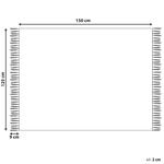 Одеяло Beliani, темно-желтый - фото 3