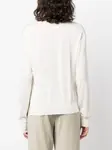 Джемпер с перфорацией JIL SANDER, белый - фото 4