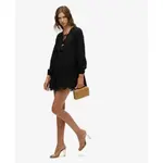 Платье Superdry Broderie short, черный - фото 5