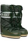 Moon Boot Зеленые нейлоновые ботинки с иконкой - фото 4