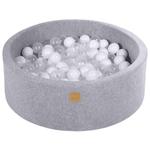 Бассейн MeowBaby круглый сухой детский 90х30см/ - фото