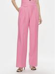 Тканевые брюки свободного кроя Hugo, розовый - фото 2