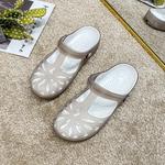 Клоги женские JSWEI, Burgundy - фото 7