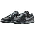Кроссовки Nike Dunk Skateboarding Shoes Men Low-top Black/grey, черный - фото 3