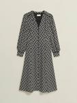 Геометрическое платье зейди Hobbs, цвет Black/Cream - фото 4