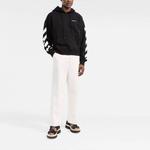 Толстовка ss22 sleeve white stripe pullover ordinary version black Off-White, мультиколор - фото 3
