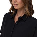 Классическое платье-рубашка Rhythm, черный - фото 3