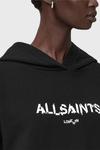 Хлопковая толстовка Allsaints, черный - фото 3