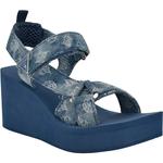 Платформа-танкетка Daysa Guess, blue denim - фото