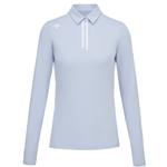 Длинный рукав поло женское DESCENTE, синий - фото