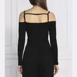 Тонкое подтянутое боди Guess, черный - фото 3