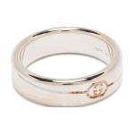 GUCCI Кольцо Sterling Silver Interlocking G - фото