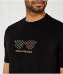 Футболка Regular fit Karl Lagerfeld, черный - фото 4