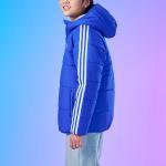 Детская куртка Adidas 3-Stripes Padded, синий - фото 5