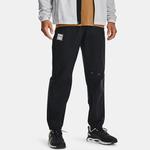 Трикотажные спортивные штаны мужские черные Under Armour, черный - фото 4